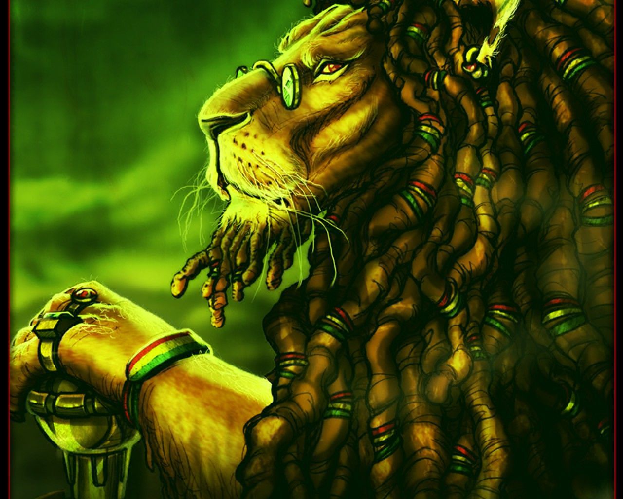 Green Lion Wallpapers