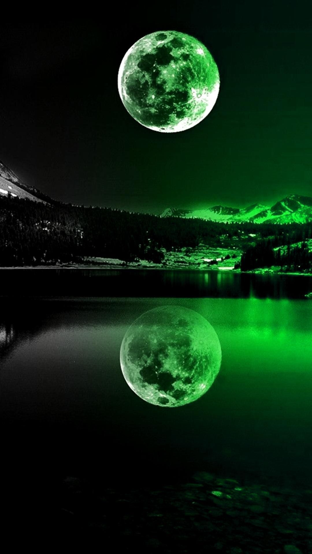 Green Moon Wallpapers