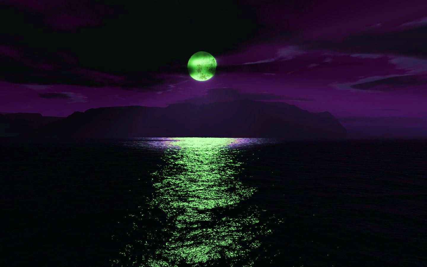 Green Moon Wallpapers