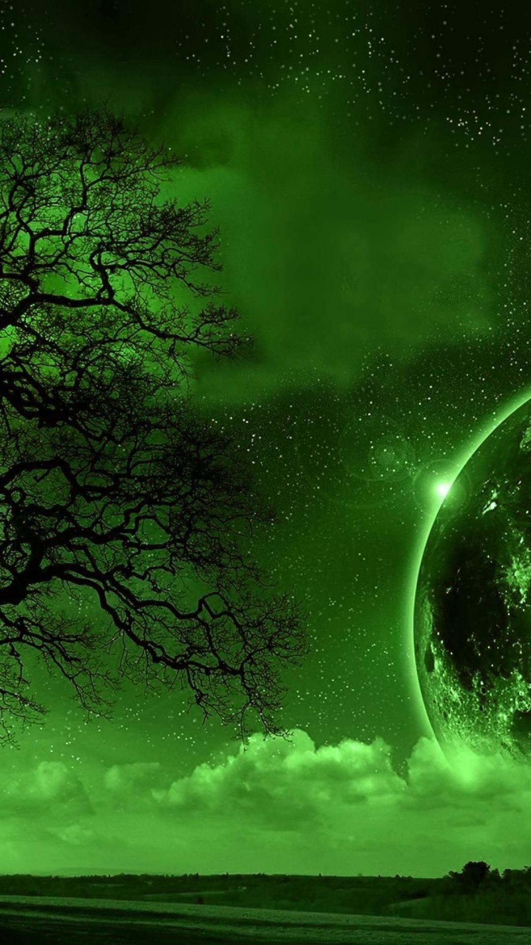 Green Moon Wallpapers