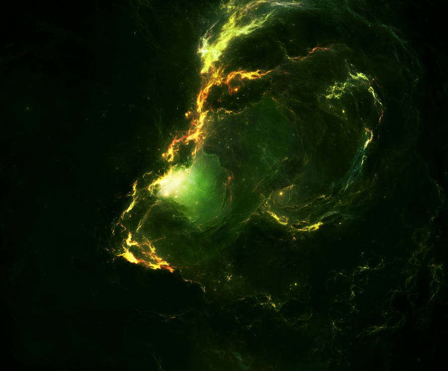 Green Nebula Wallpapers