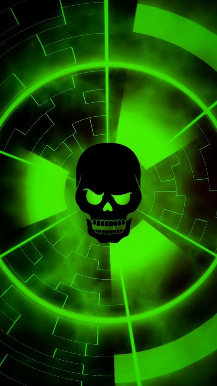 Green Skull Wallpapers