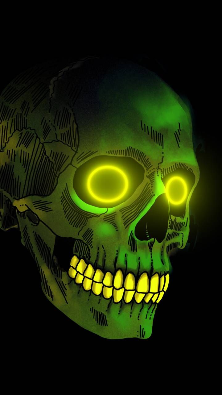 Green Skull Wallpapers