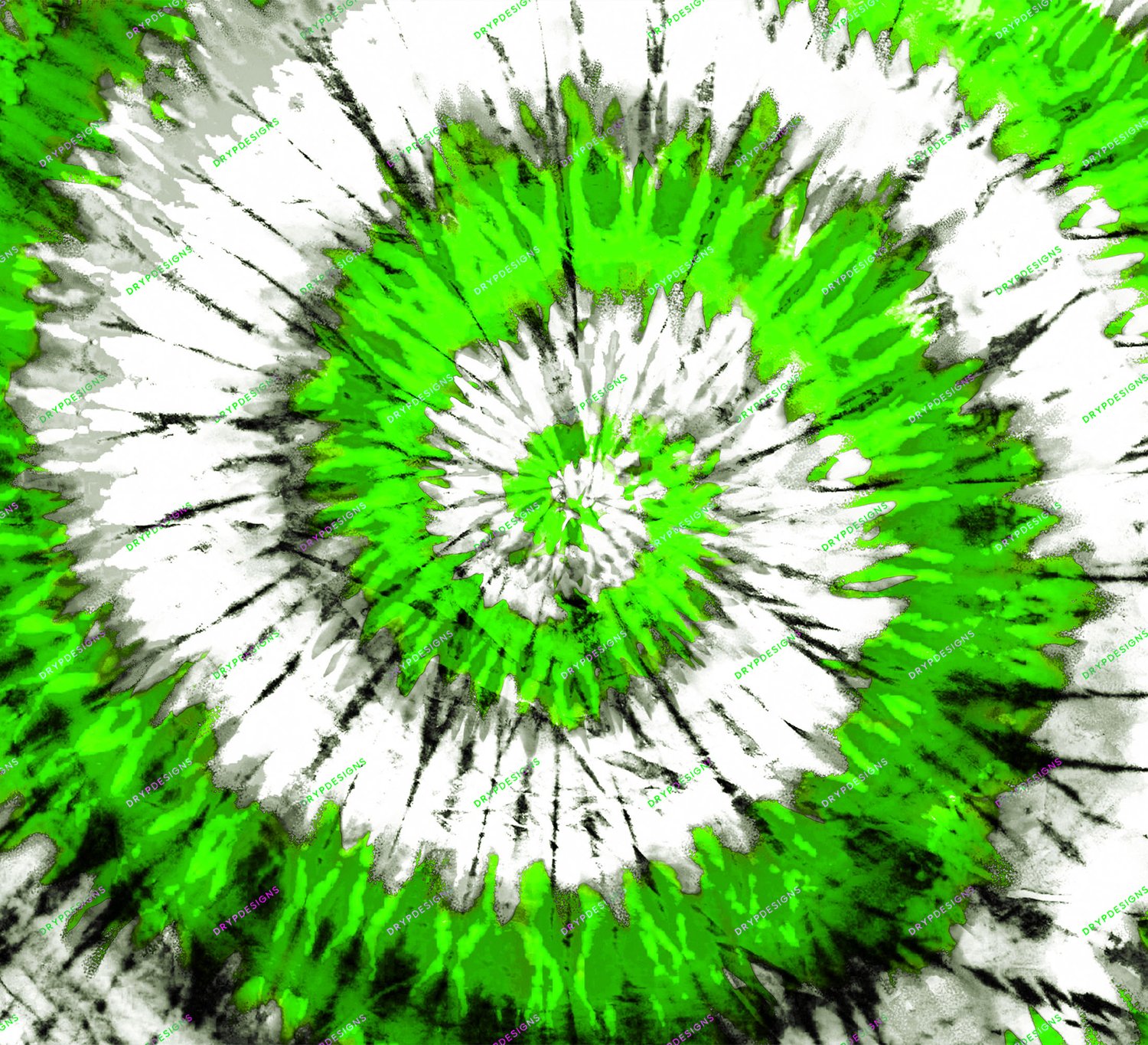 Green Tie Dye Wallpapers