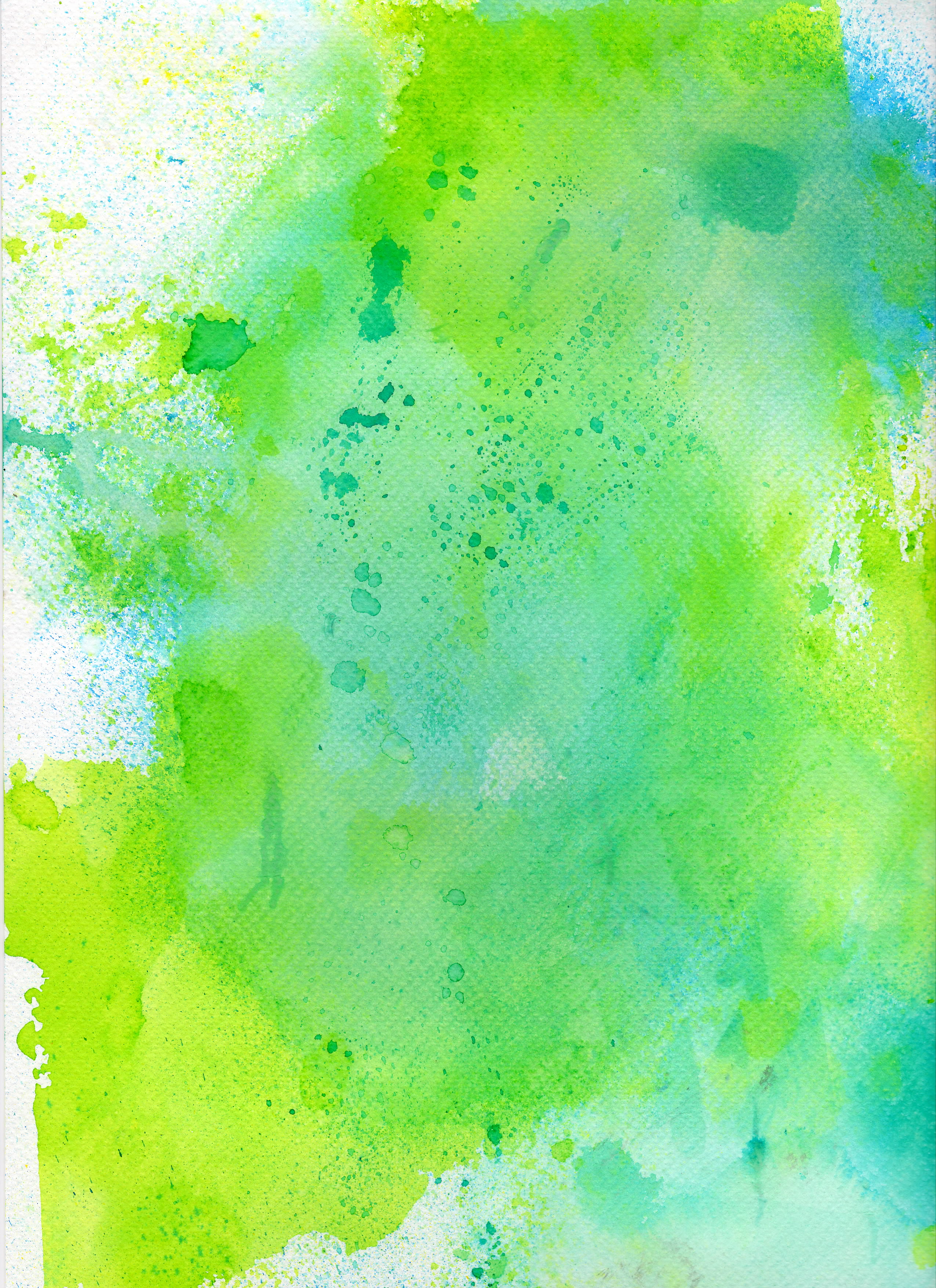 Green Watercolor Wallpapers