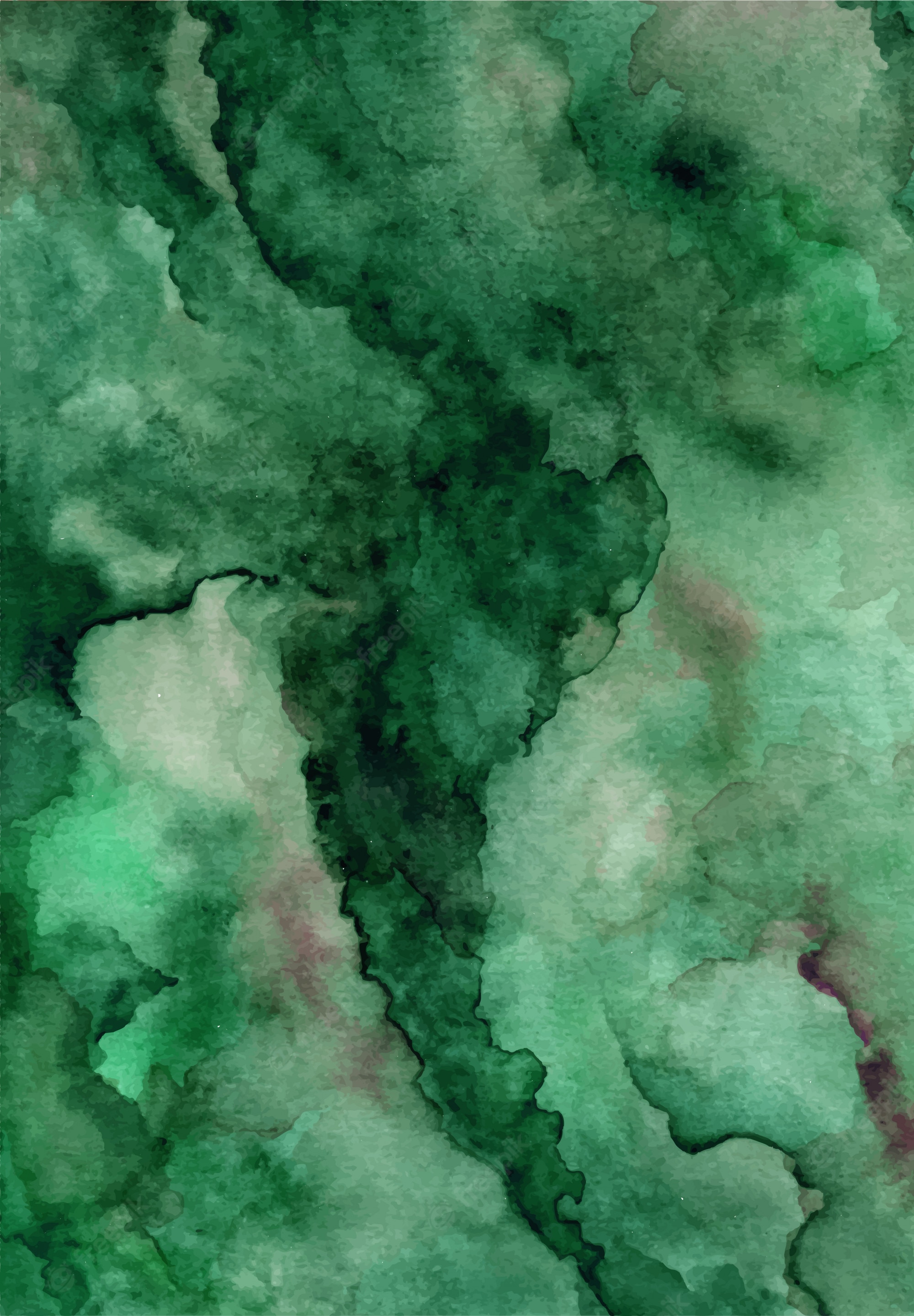 Green Watercolor Wallpapers