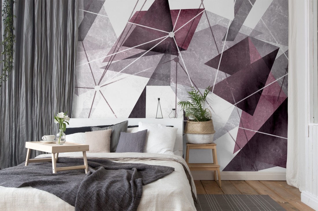 Grey Geometric Wallpapers