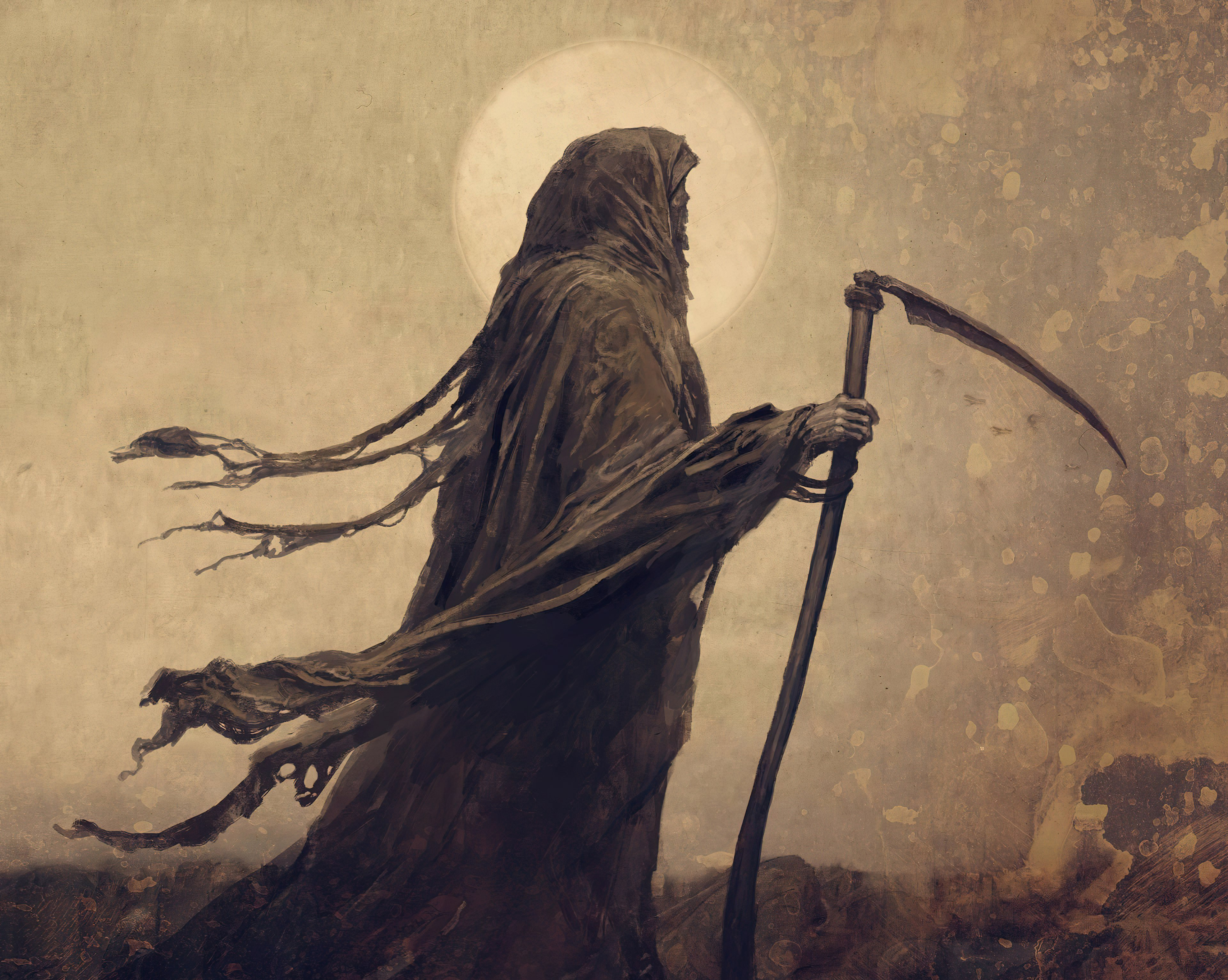 Grim Reaper On Horse Wallpapers