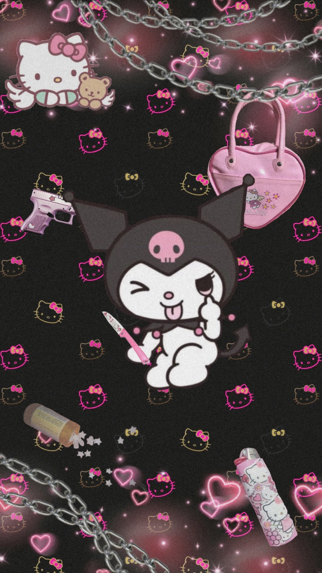 Grunge Hello Kitty Wallpapers