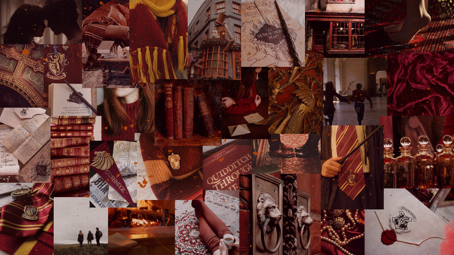 Gryffindor Collage Wallpapers