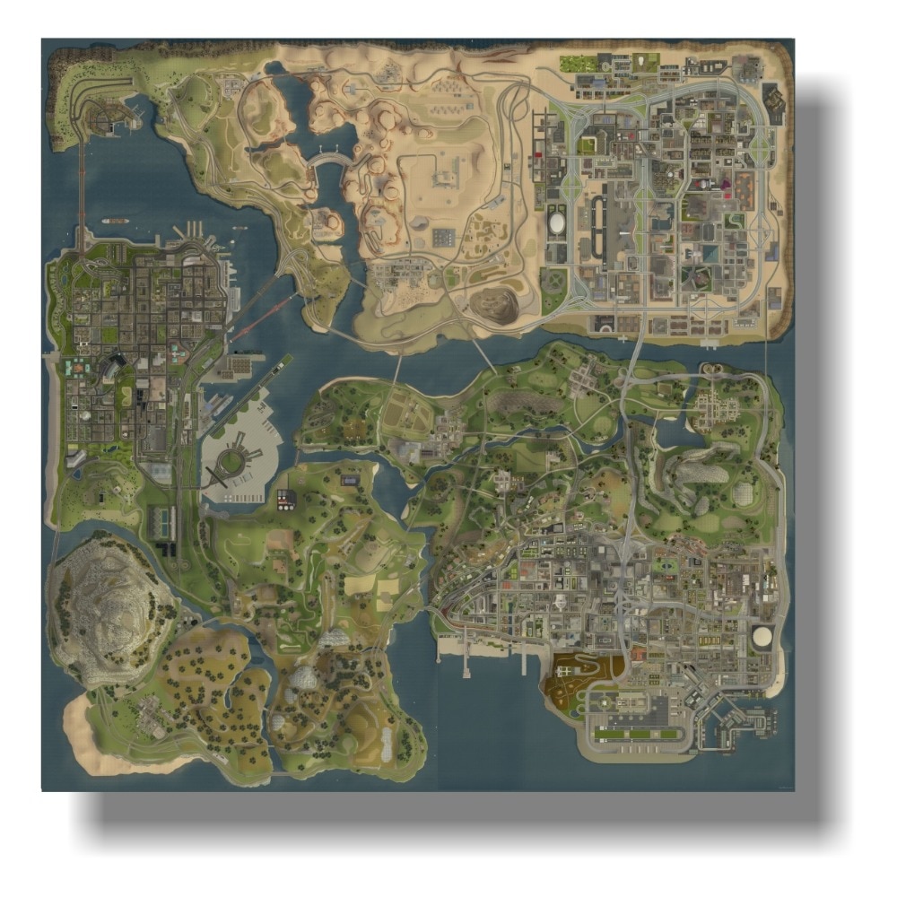 Gta 5 Map Hd Wallpapers
