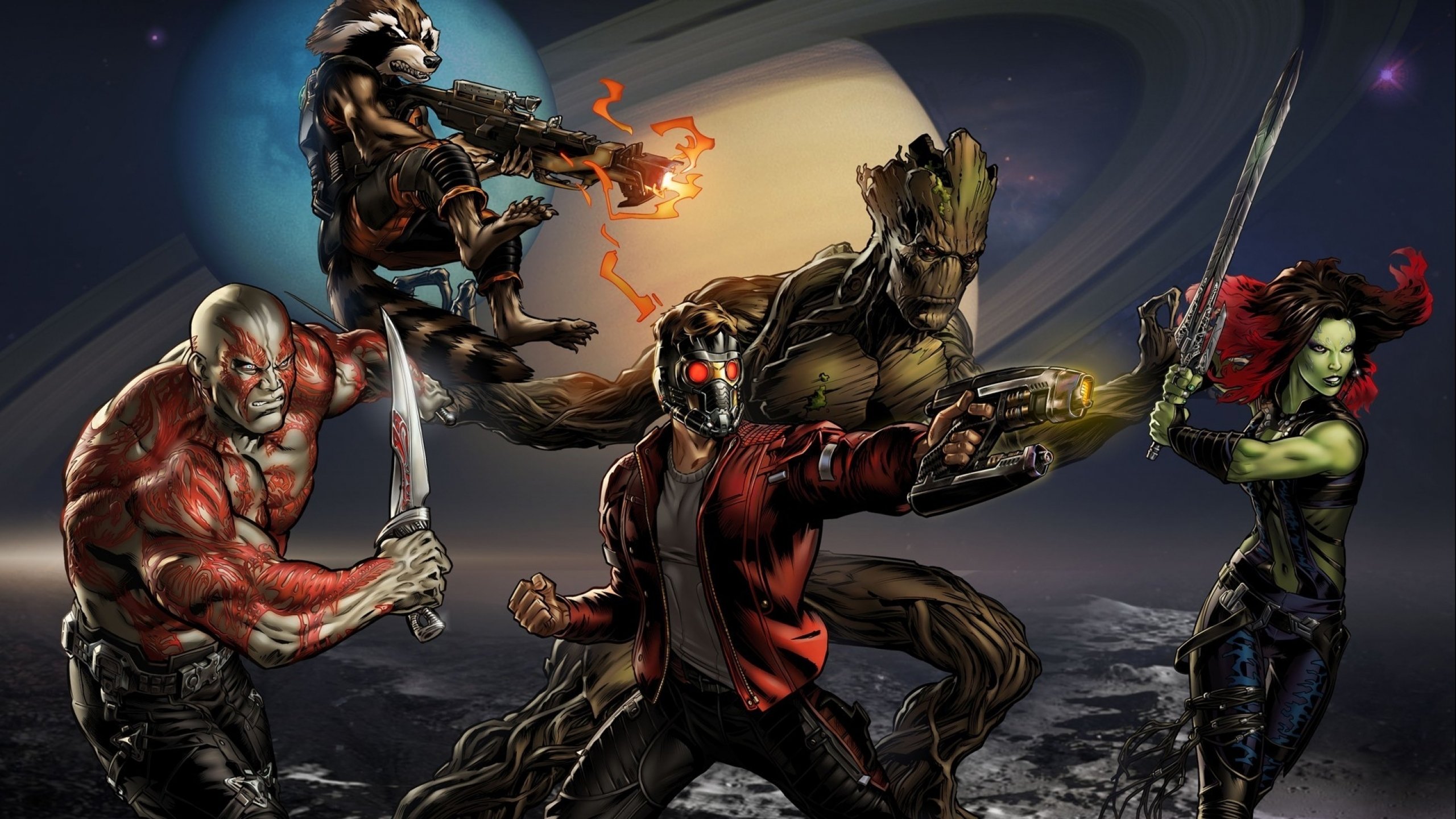 Guardians Of The Galaxy Comic Wallpapers