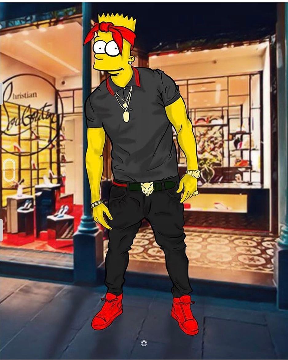 Gucci Bart Simpson Wallpapers