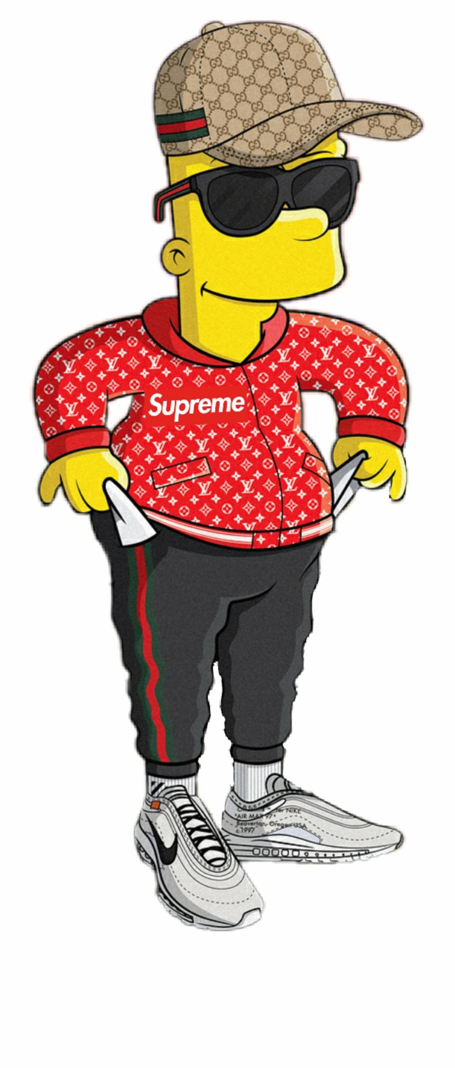 Gucci Bart Simpson Wallpapers