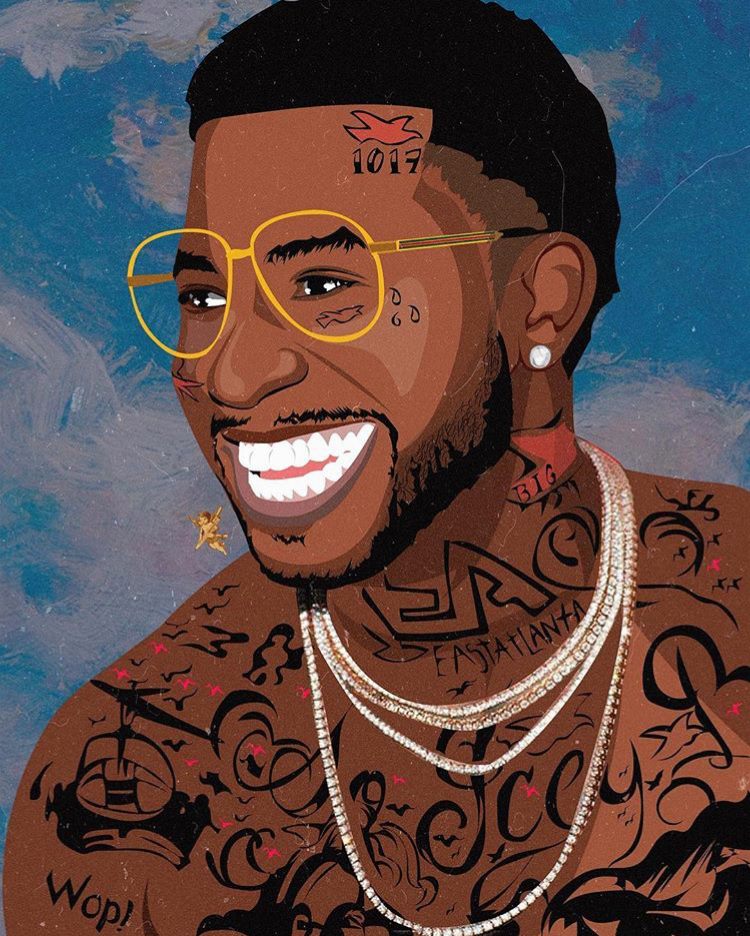 Gucci Mane Cartoon Wallpapers