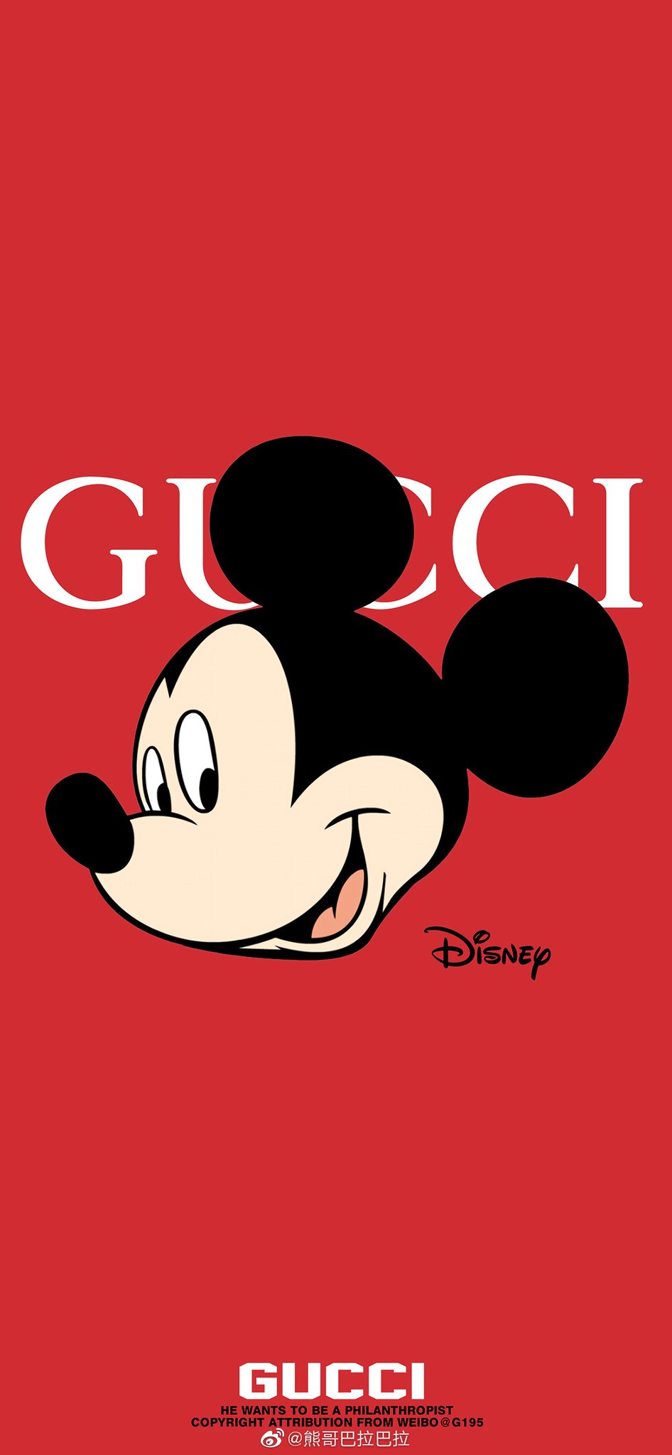 Gucci Mickey Mouse Wallpapers