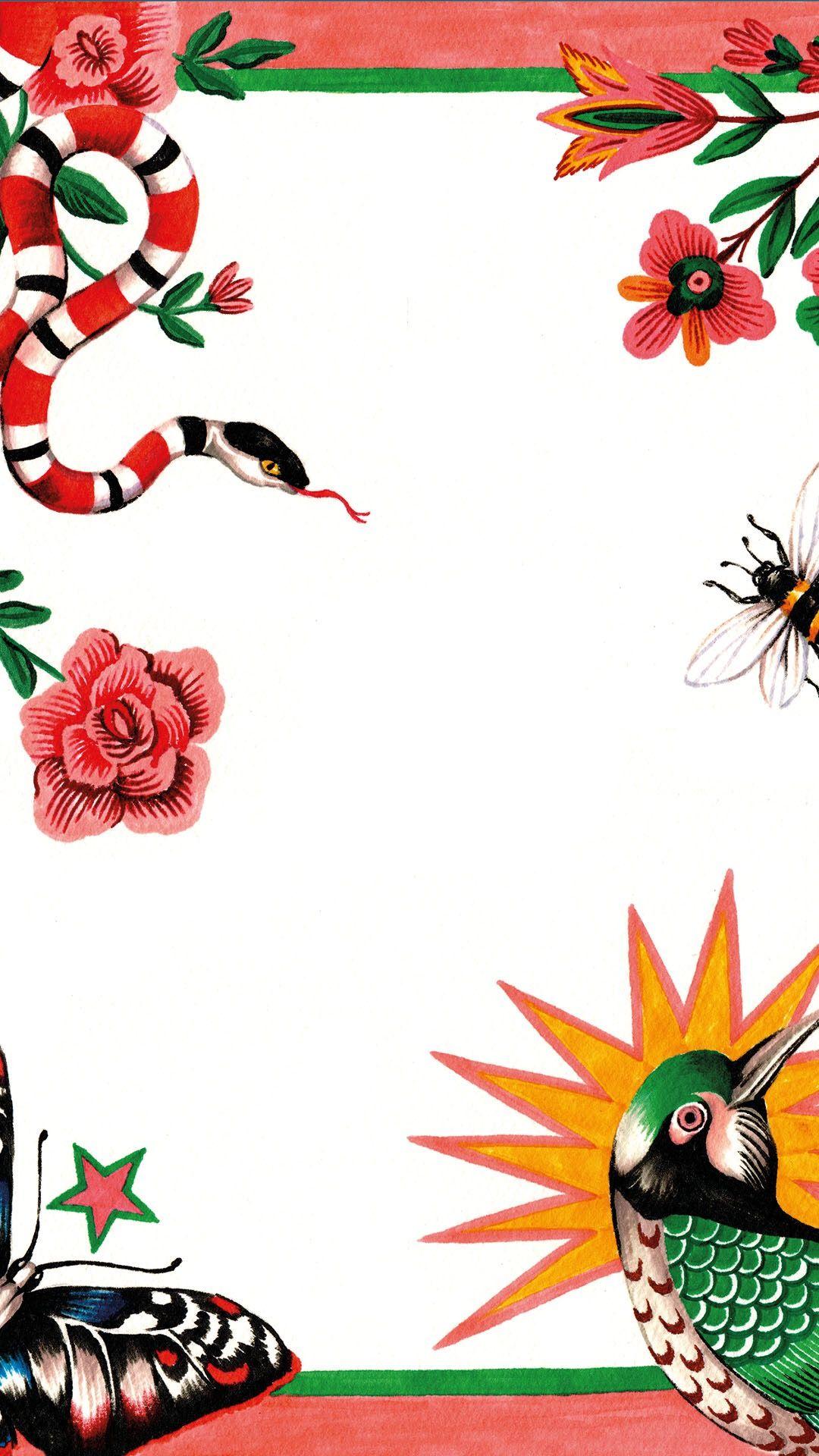 Gucci Snake Wallpapers