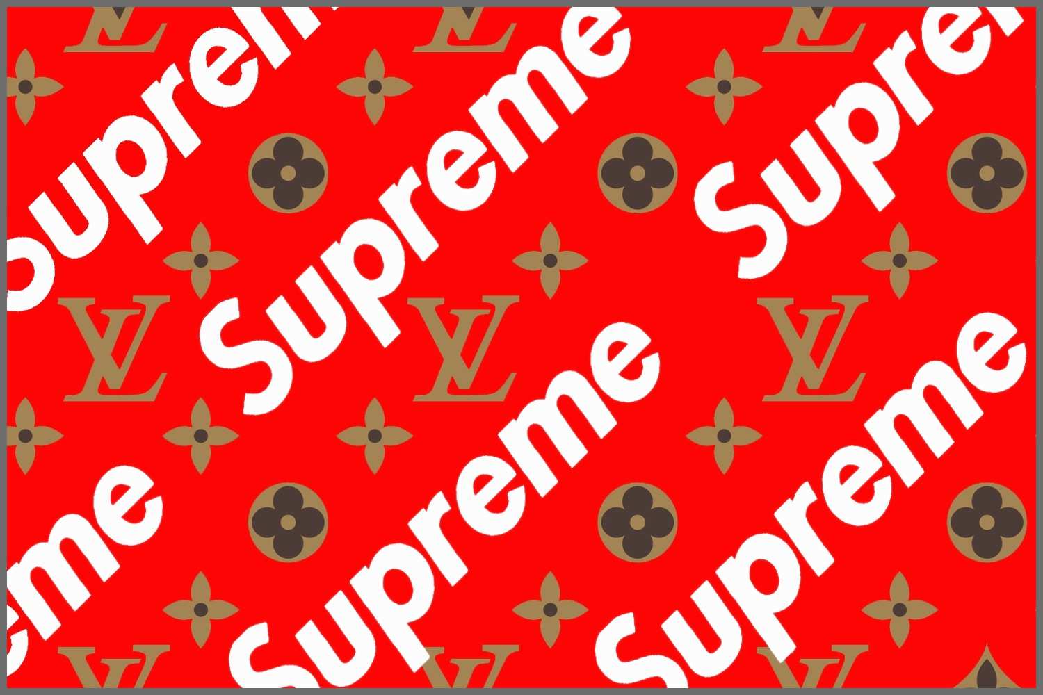 Gucci Supreme Logo Wallpapers