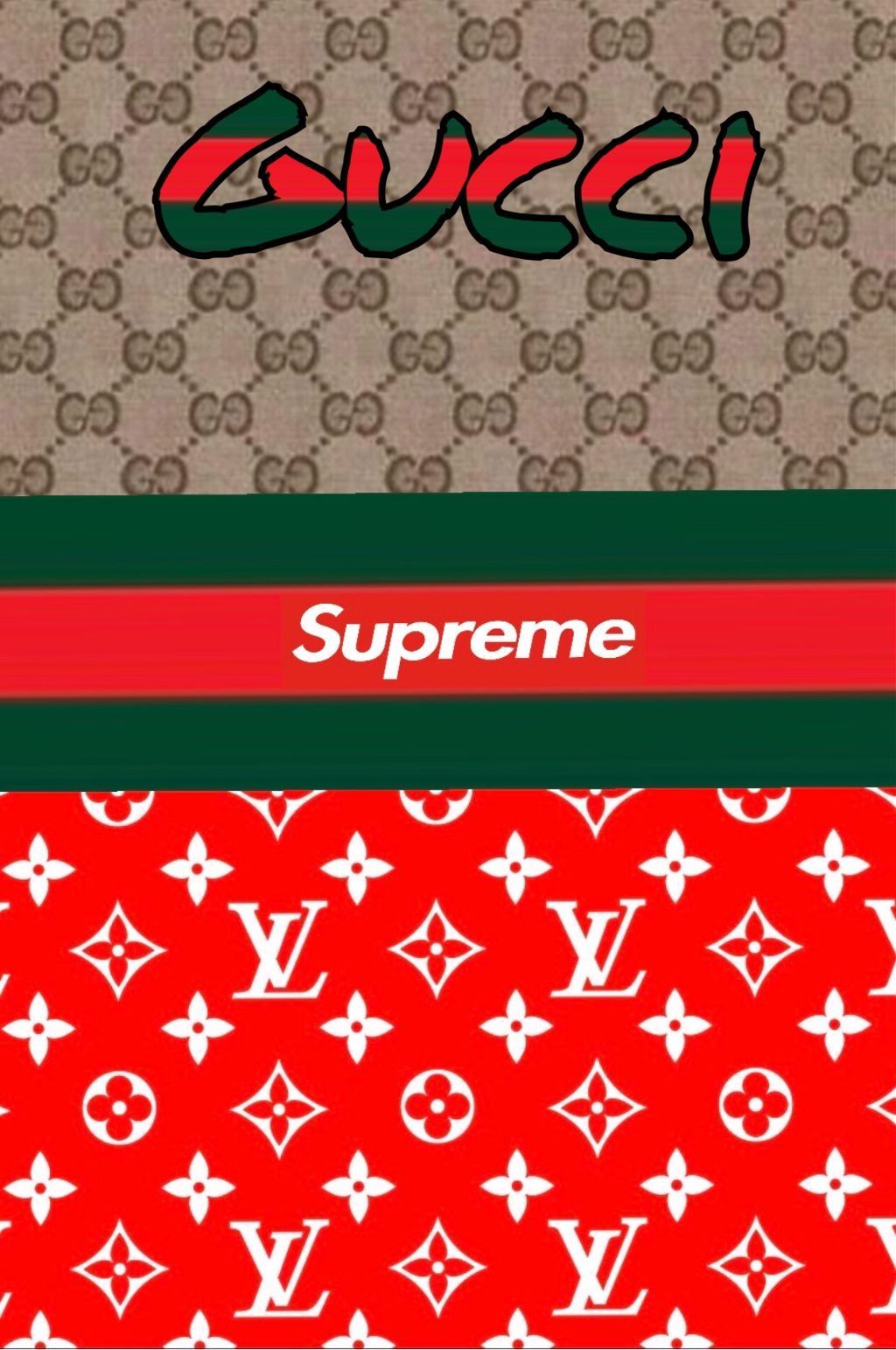 Gucci Supreme Wallpapers