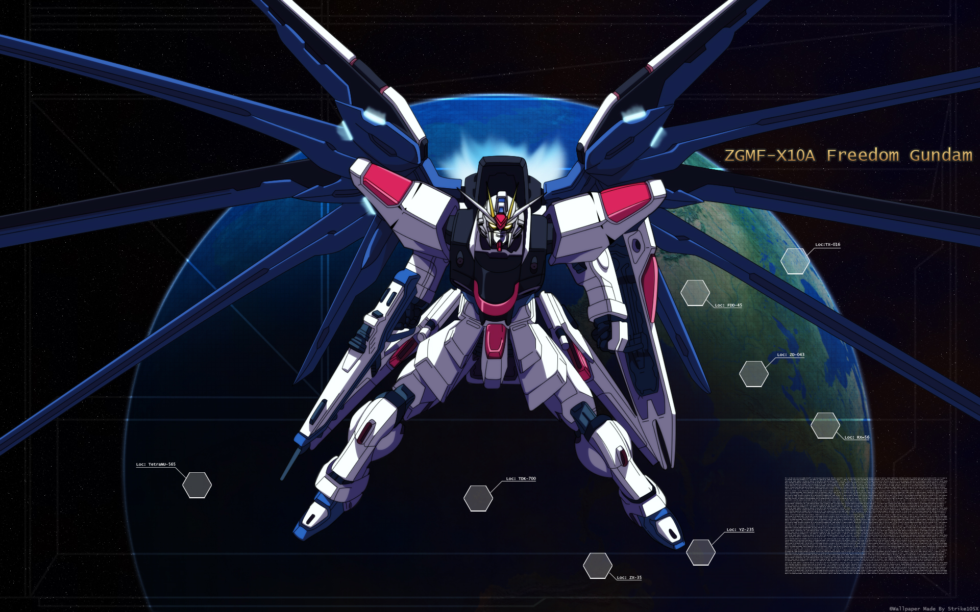 Gundam Freedom Wallpapers