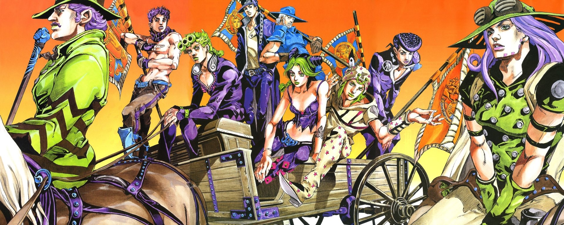 1920X768 10+ Gyro Zeppeli HD Wallpapers and Backgrounds. 