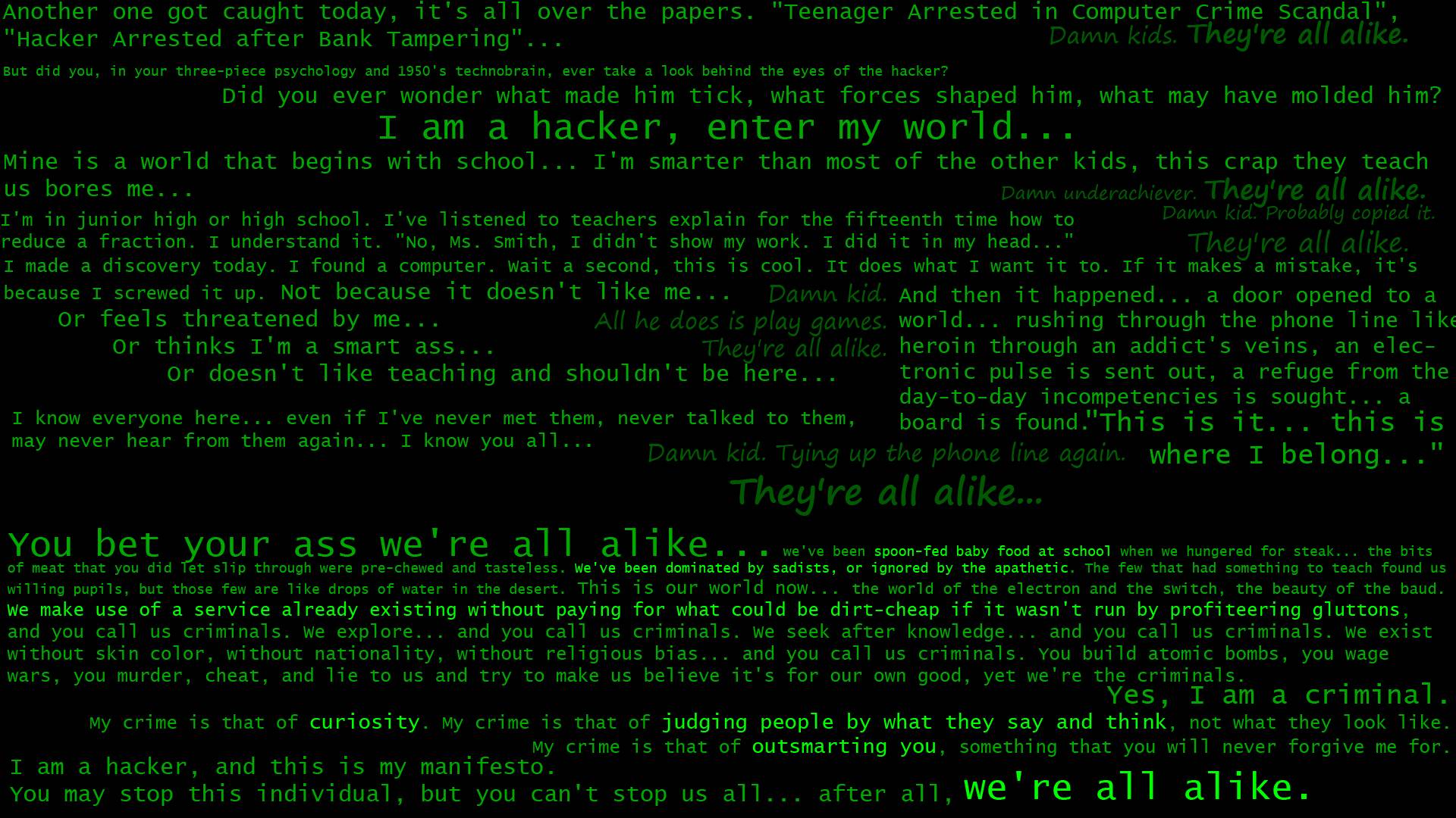 Hacker Code Wallpapers