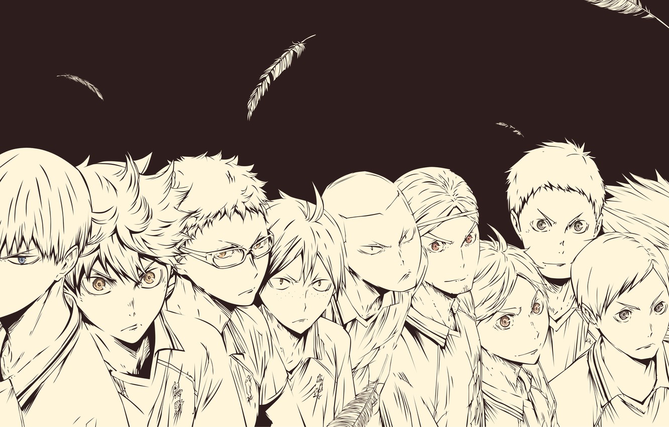 Haikyuu Group Photo Wallpapers