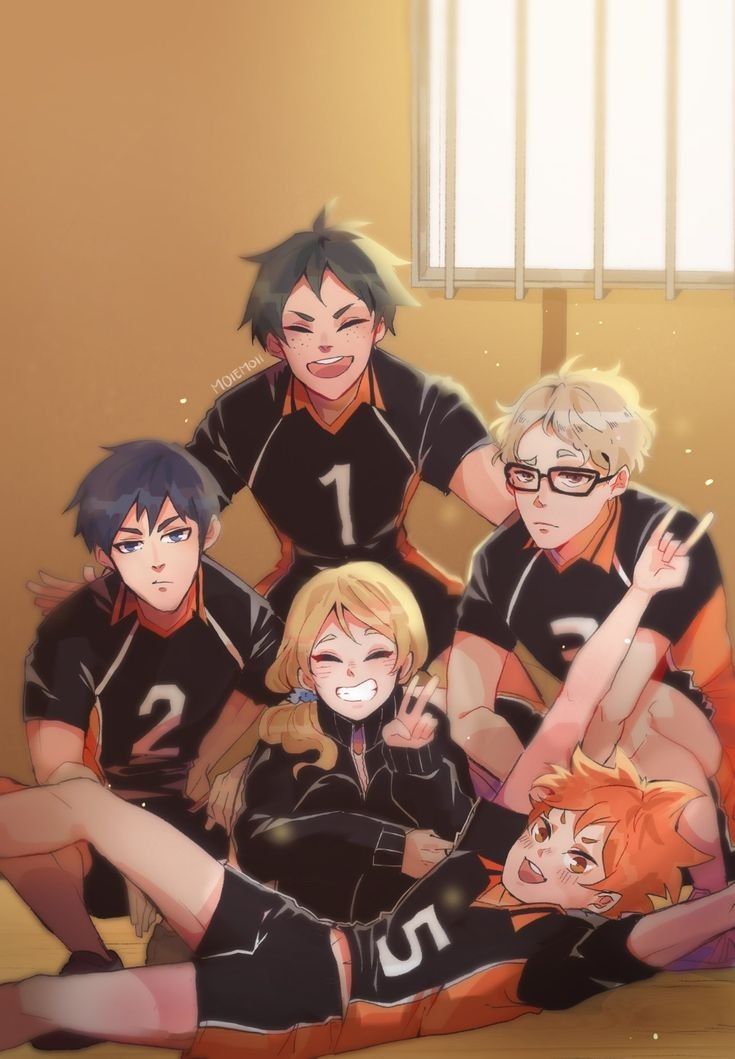 Haikyuu Group Photo Wallpapers