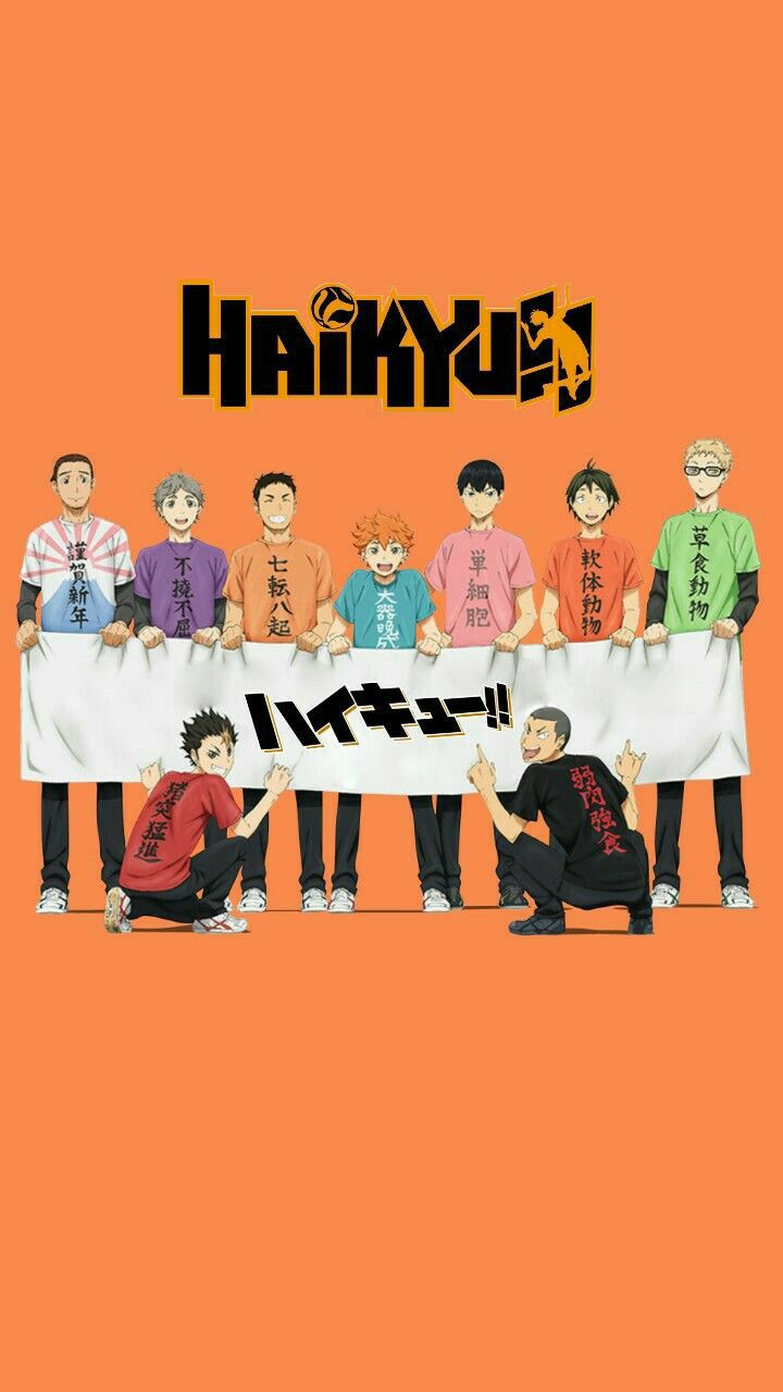 Haikyuu Group Photo Wallpapers