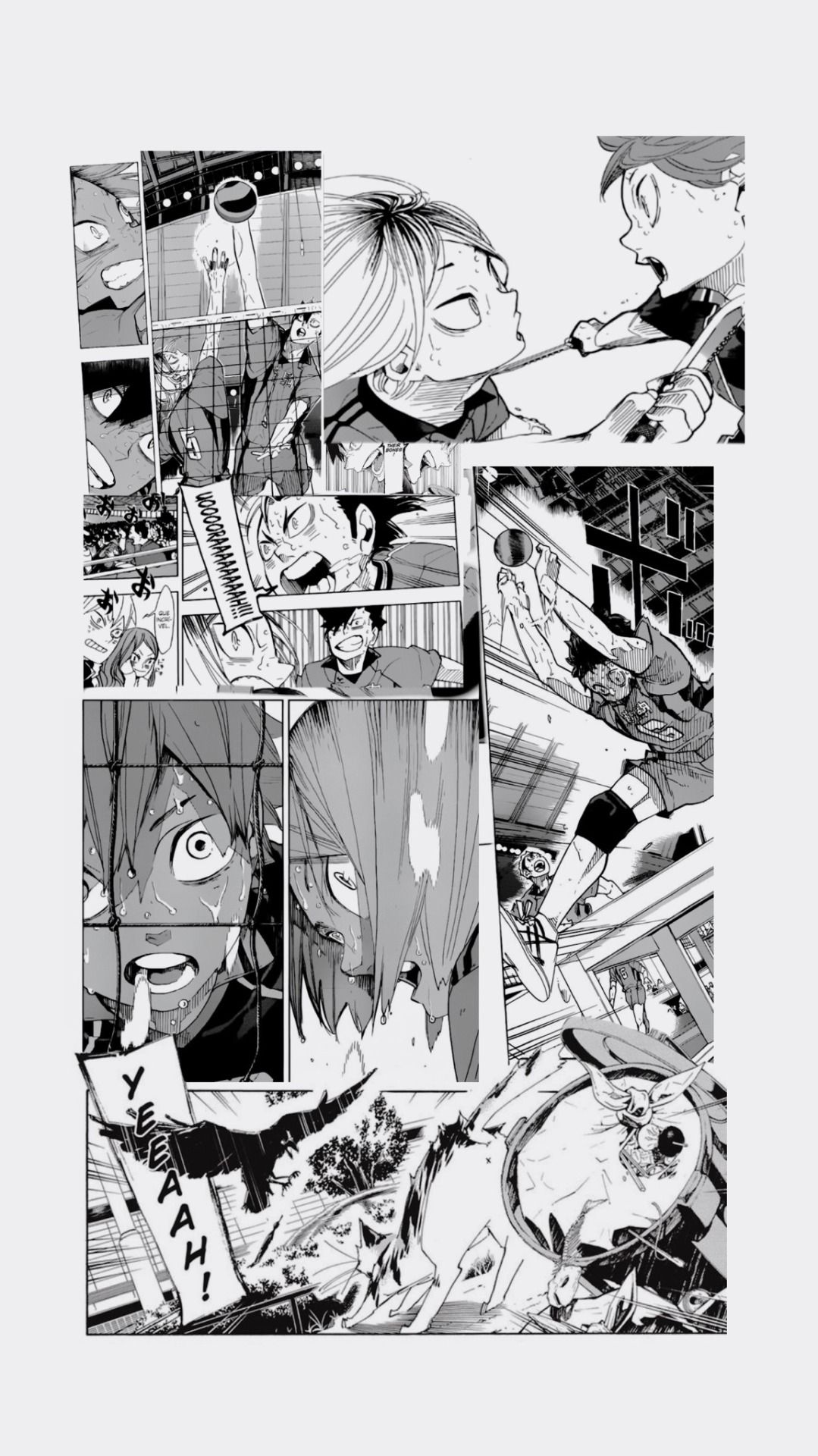 Haikyuu Manga Panels Wallpapers