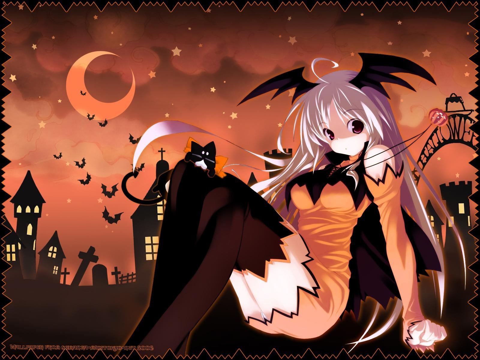 Halloween Anime Girl Wallpapers