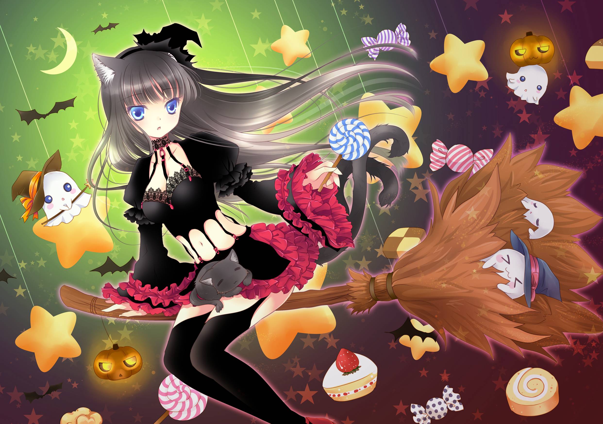 Halloween Anime Girl Wallpapers