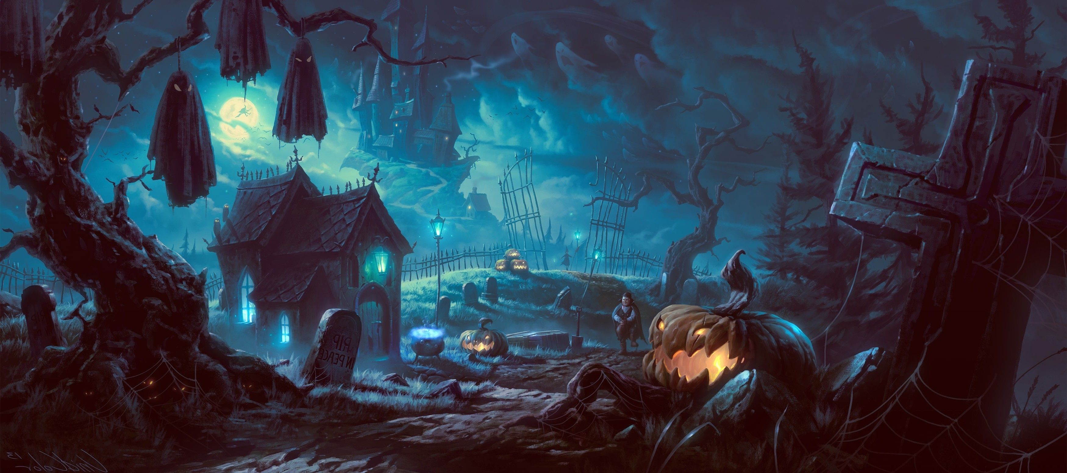 Halloween Art Wallpapers