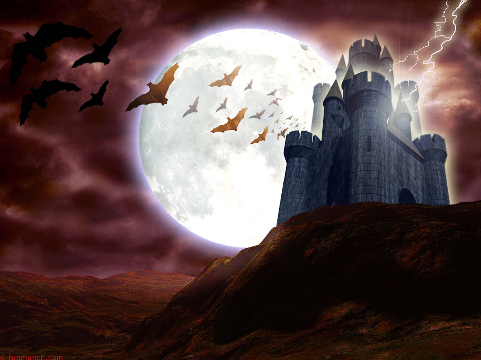 Halloween Castles Wallpapers