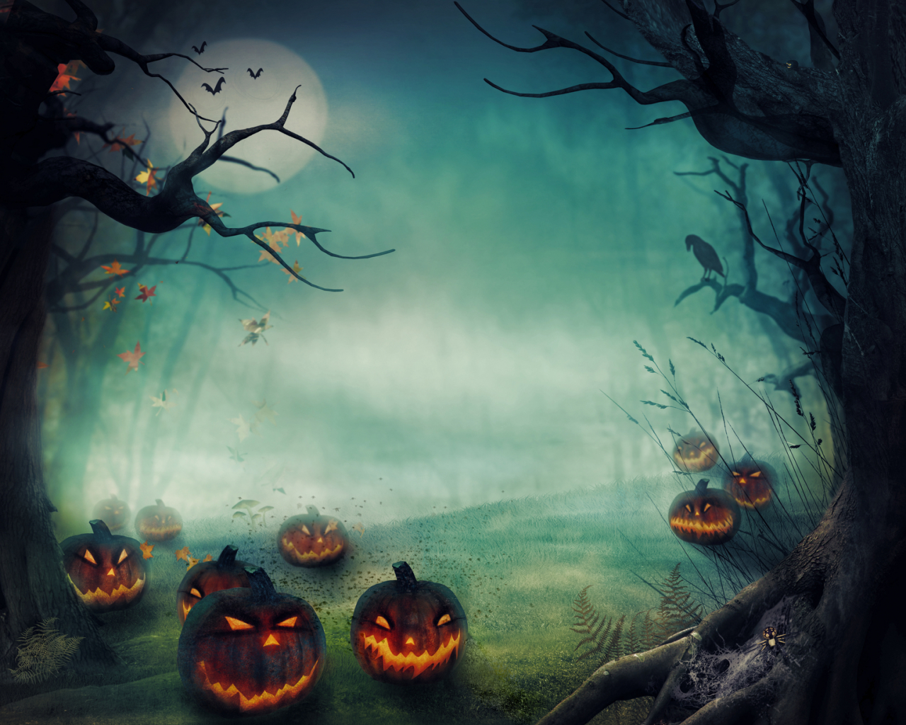 Halloween Landscape Wallpapers