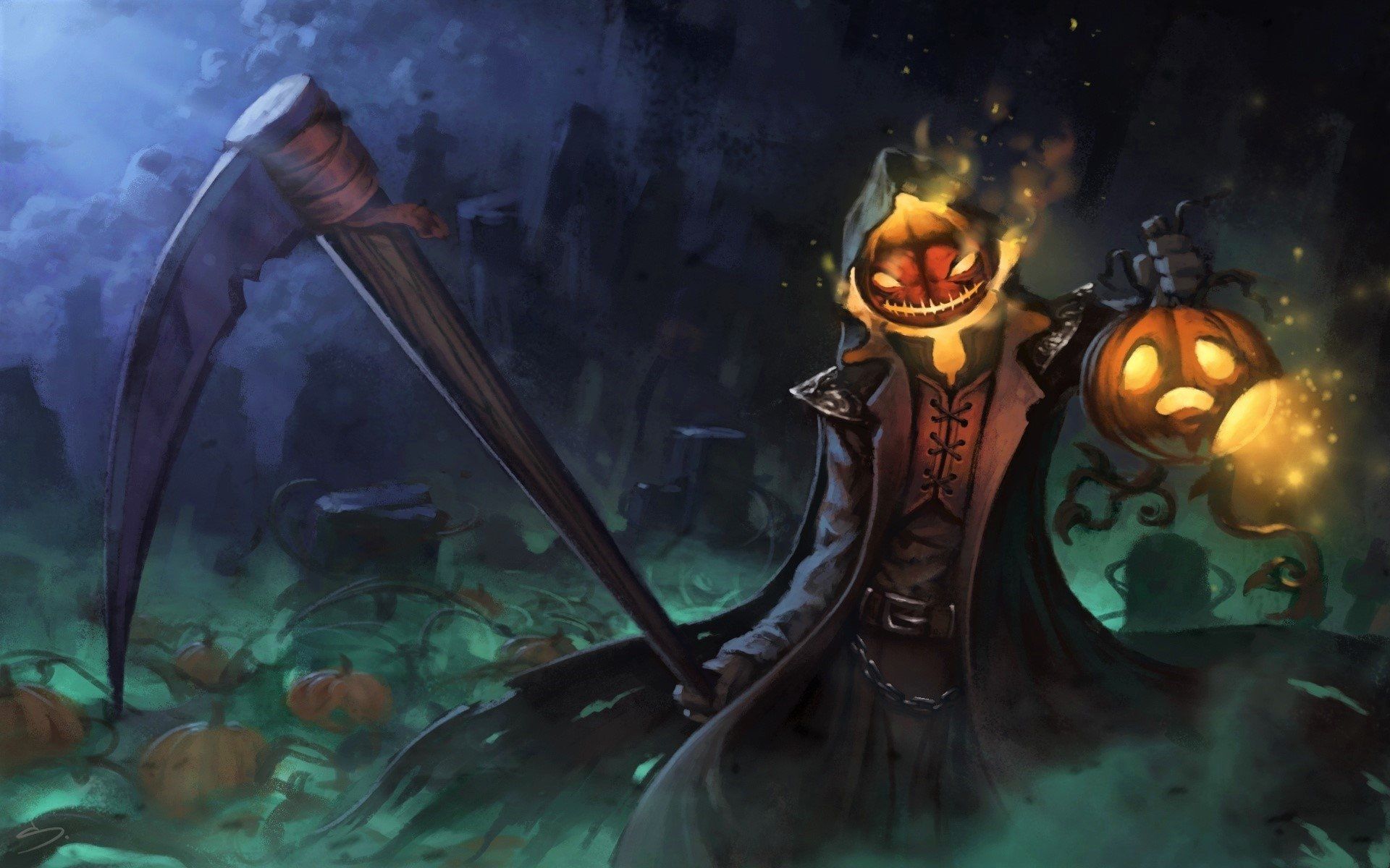 Halloween Monster Art Wallpapers