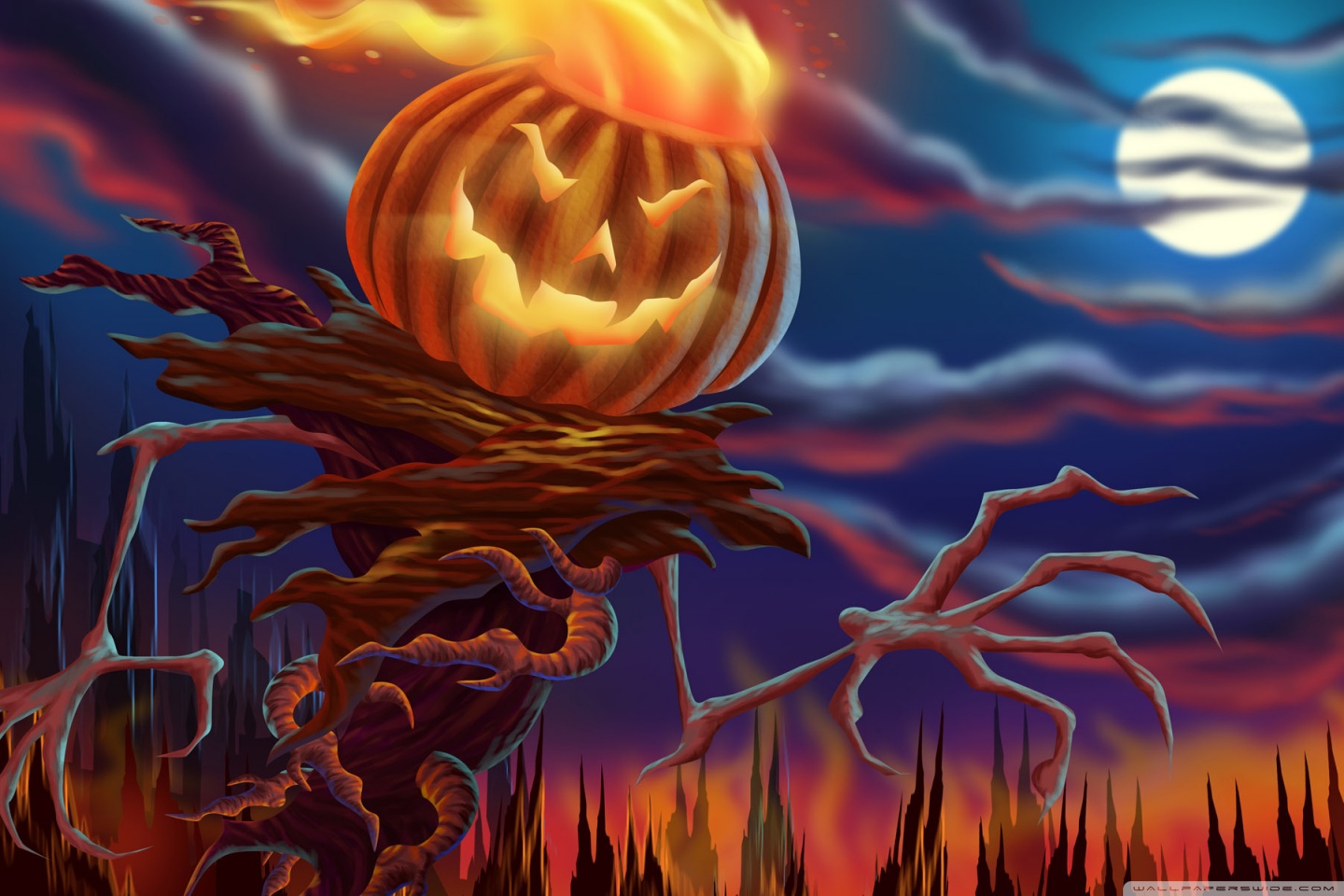 Halloween Monster Art Wallpapers