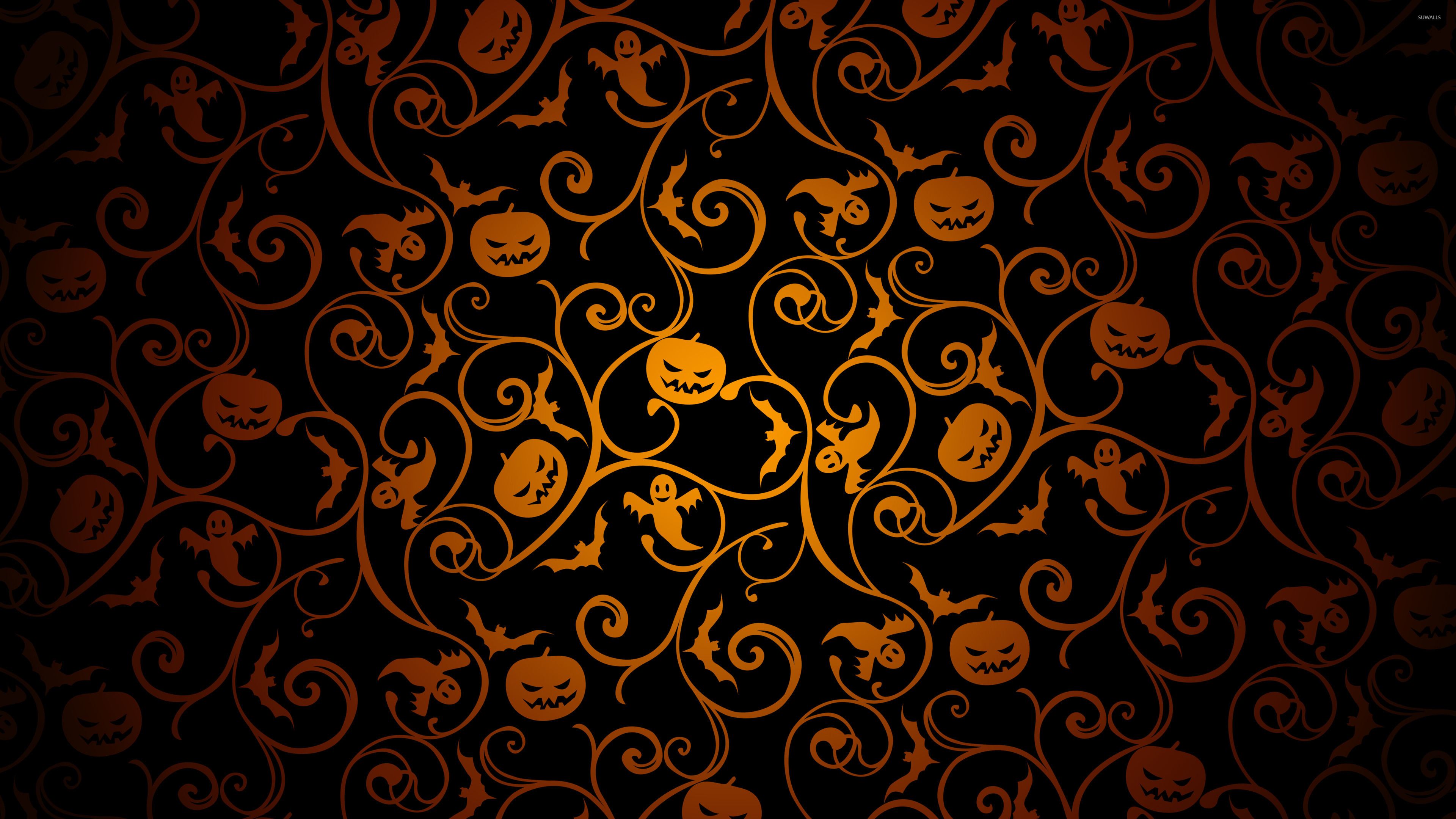 Halloween Pattern Wallpapers