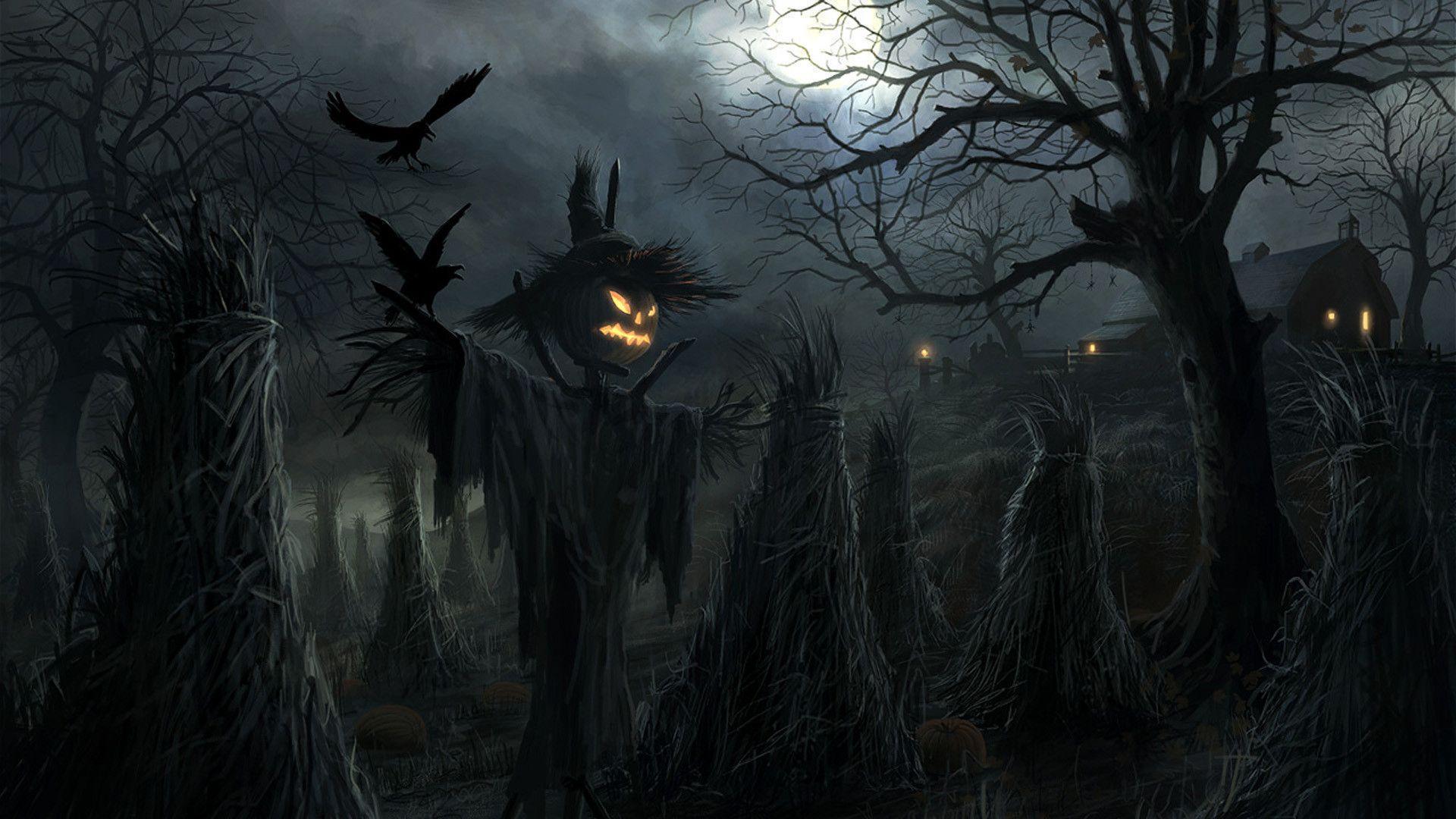 Halloween Scarecrow Wallpapers