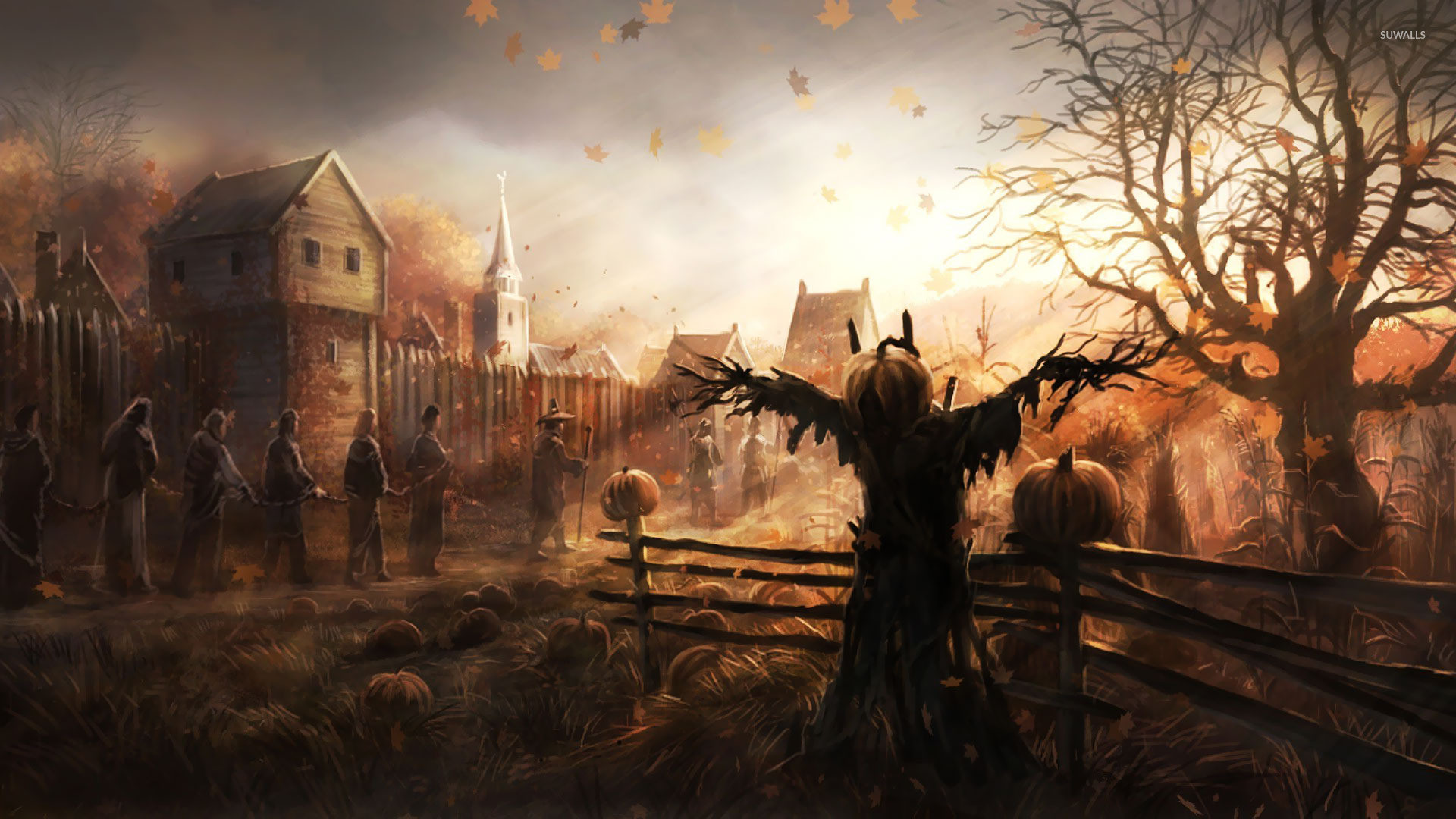 Halloween Scarecrow Wallpapers