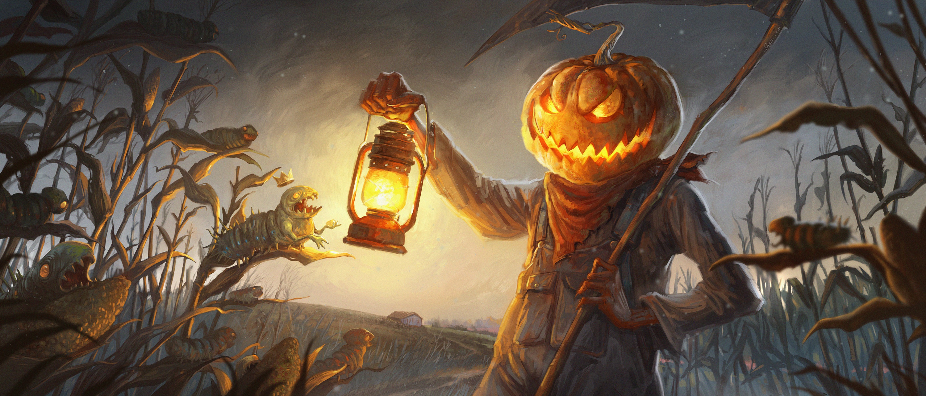 Halloween Scarecrow Wallpapers