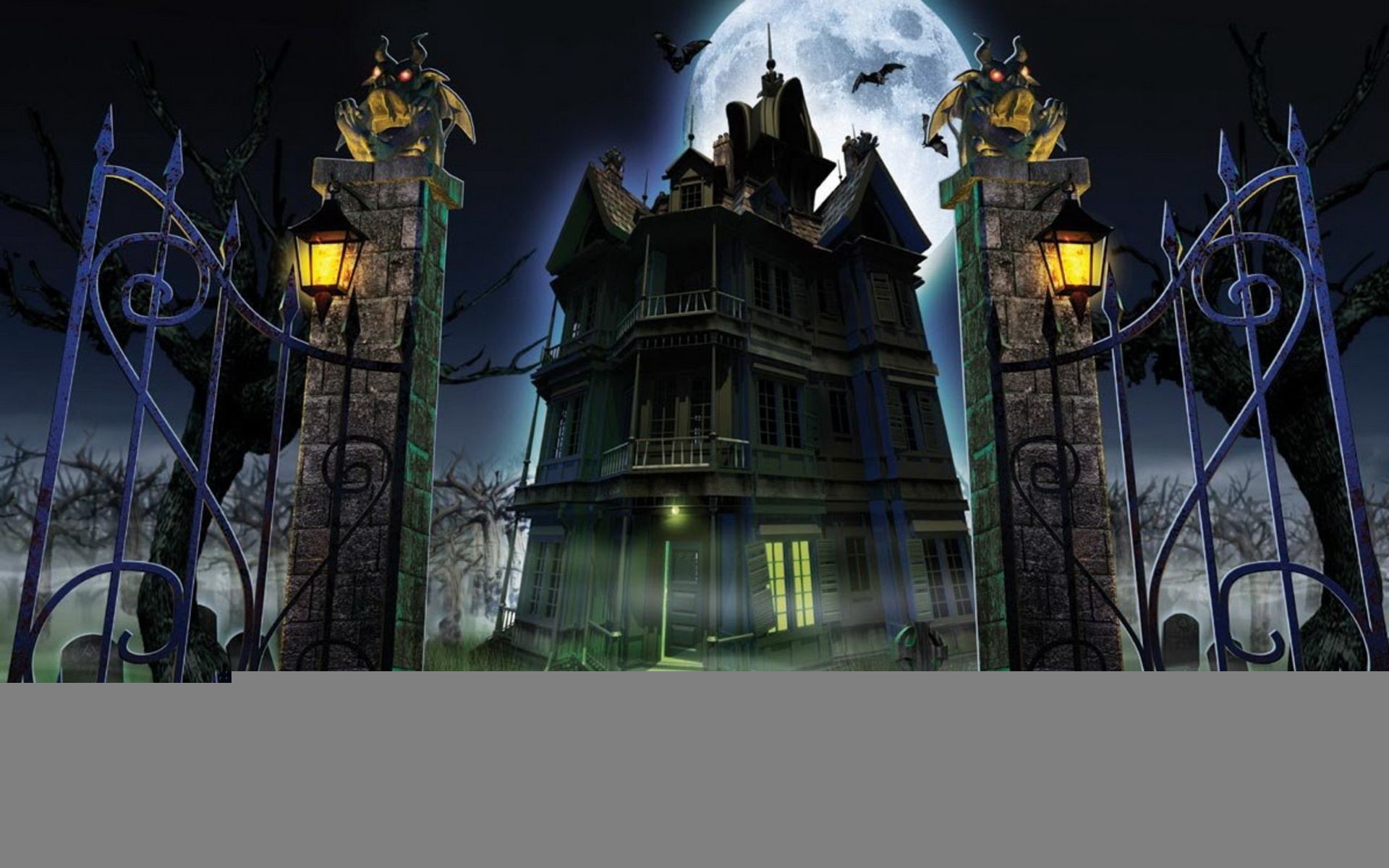 Halloween Scary House Wallpapers