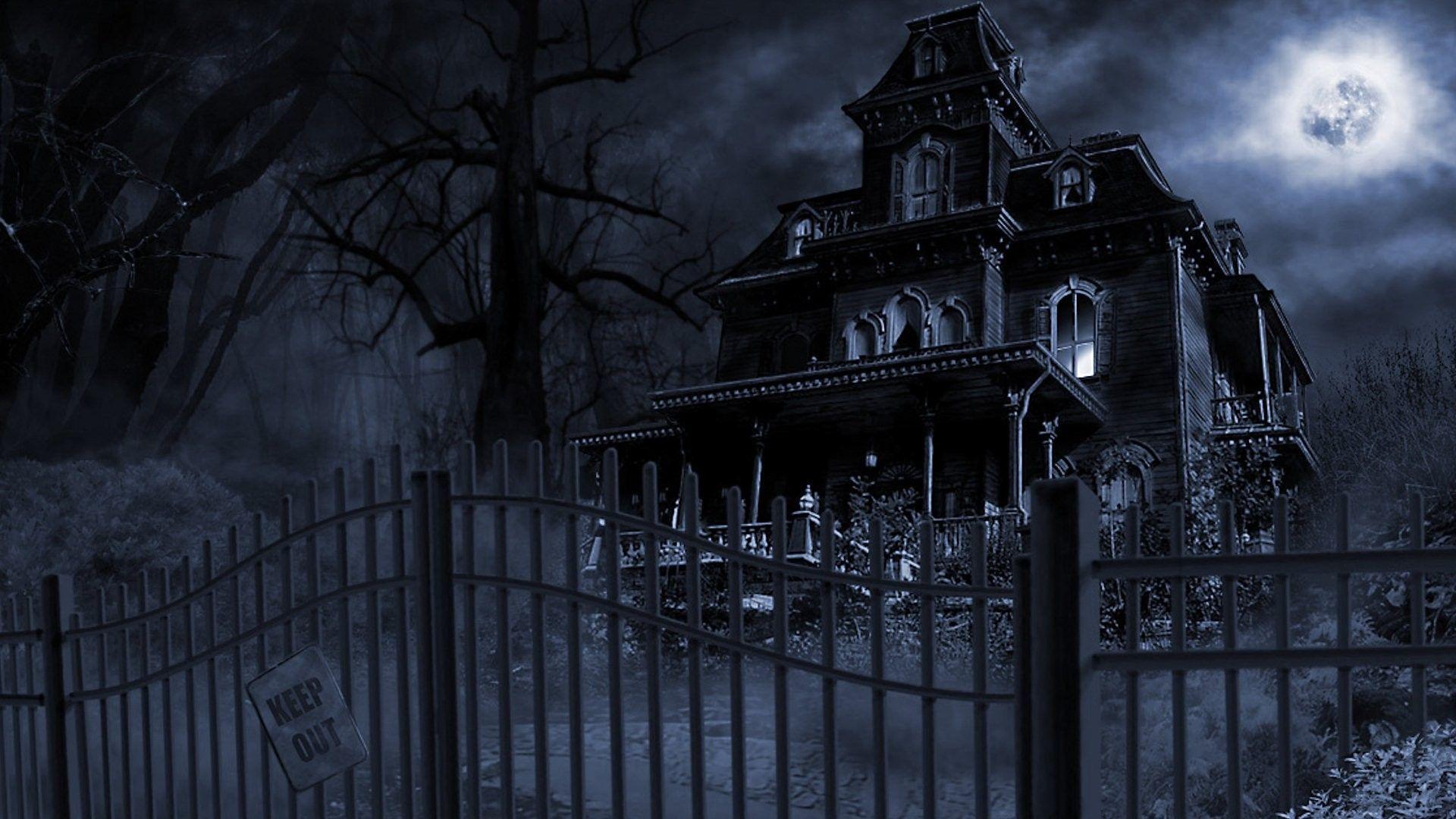 Halloween Scary House Wallpapers