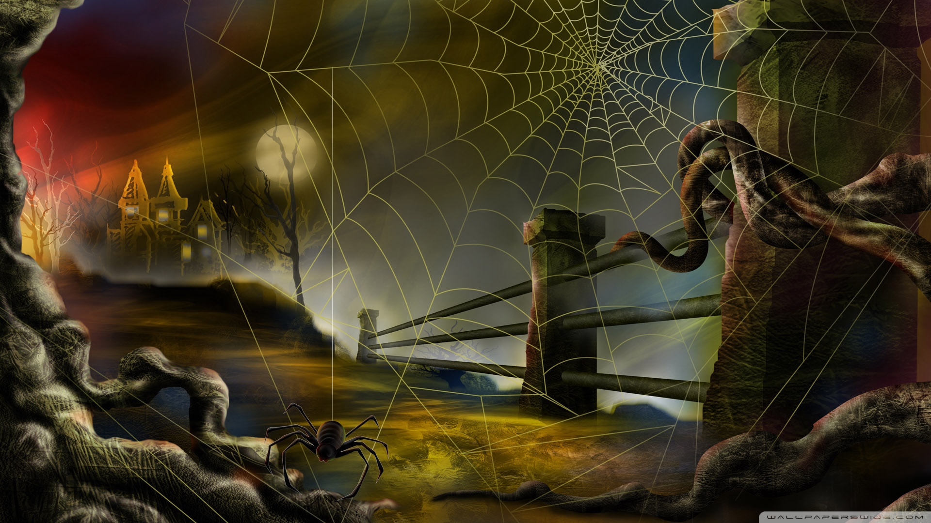 Halloween Spider Wallpapers