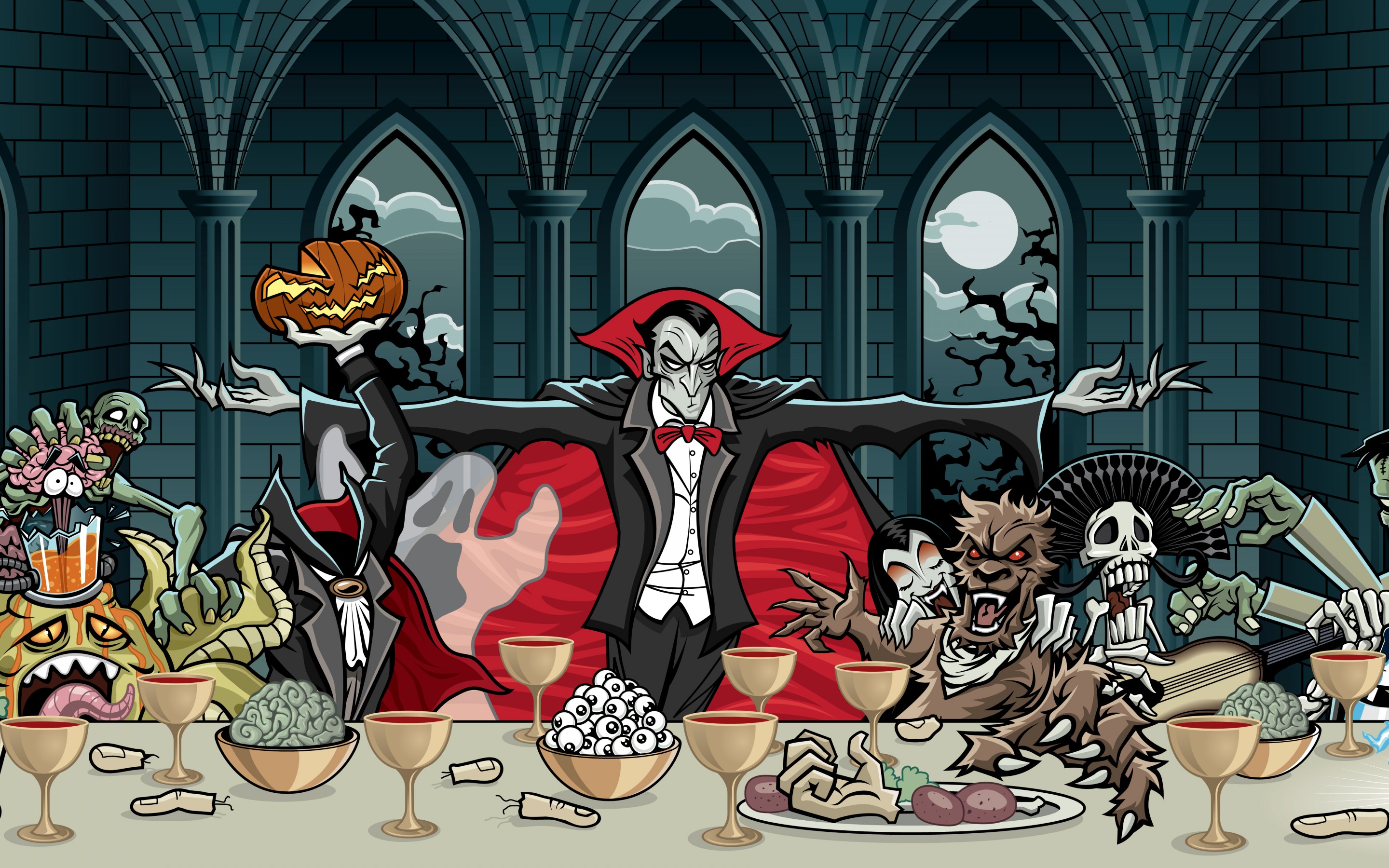 Halloween Vampire Pictures Wallpapers