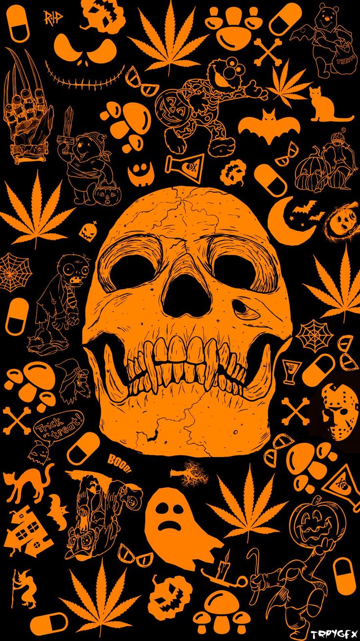 Halloween Weed Wallpapers