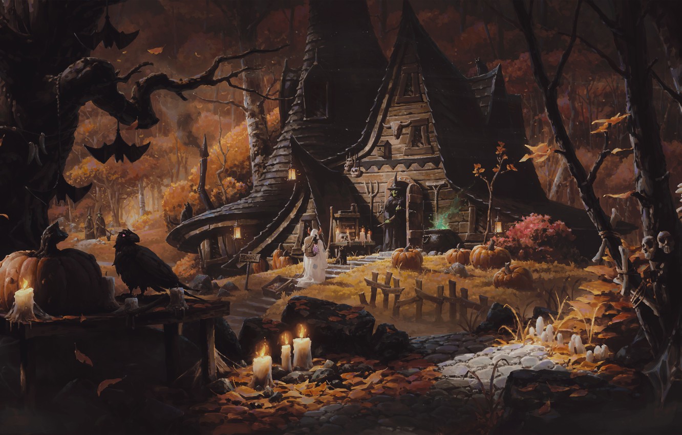 Witch halloween стим фото 70