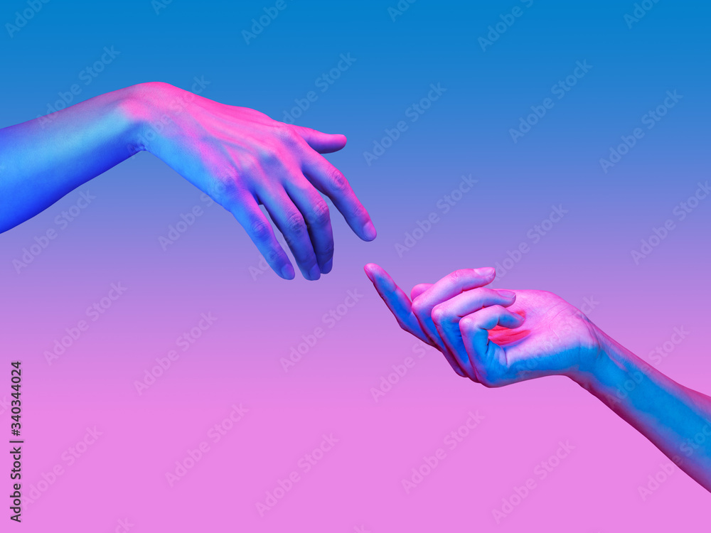 Hands Touching Aesthetic Wallpapers