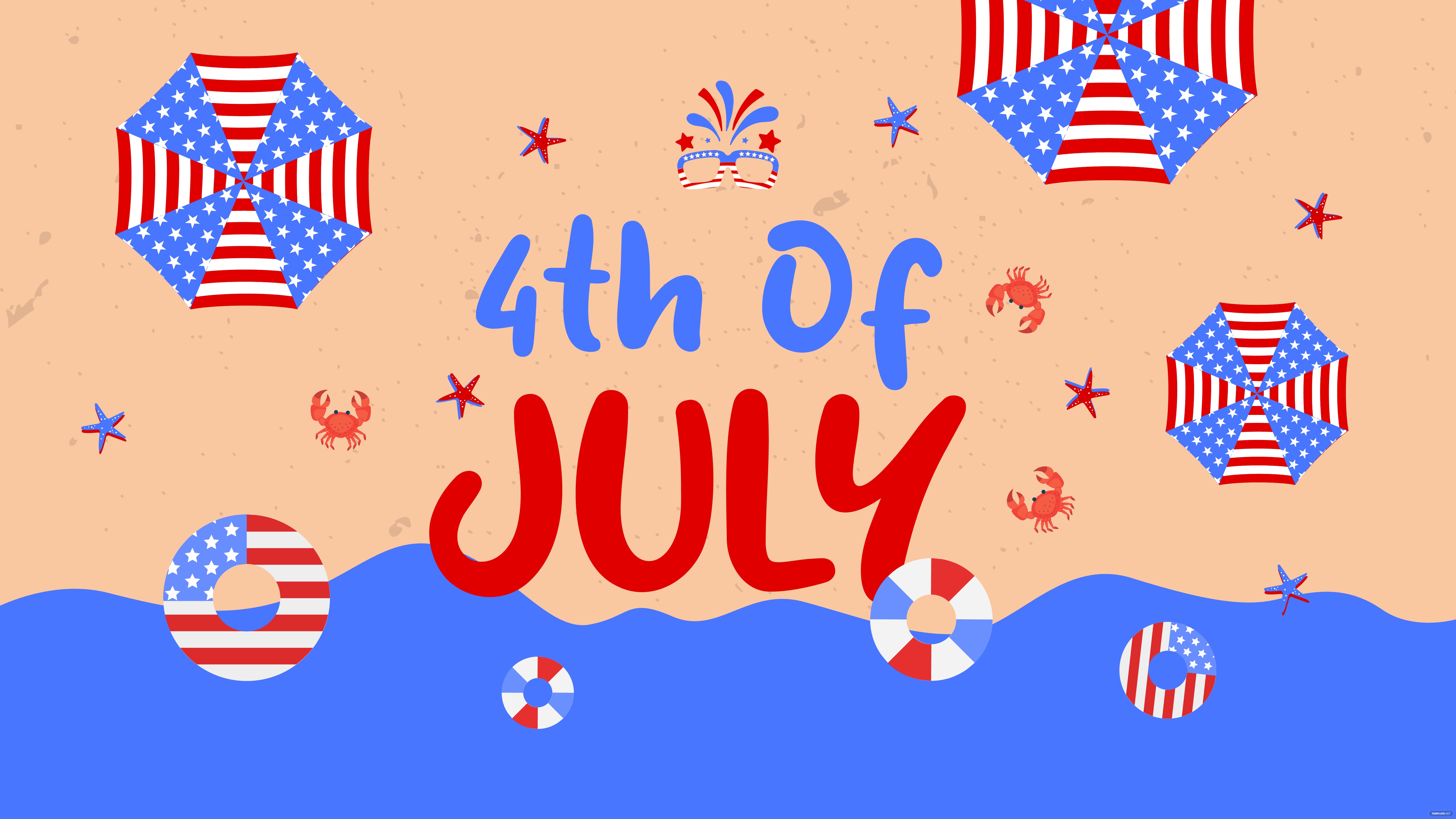 Happy 4Th Of July Beach Images Wallpapers