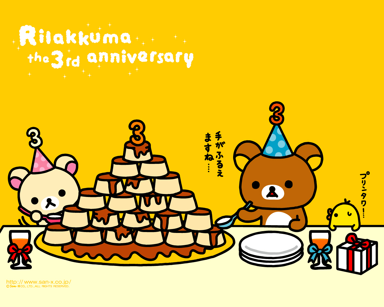 Happy Birthday Rilakkuma Wallpapers